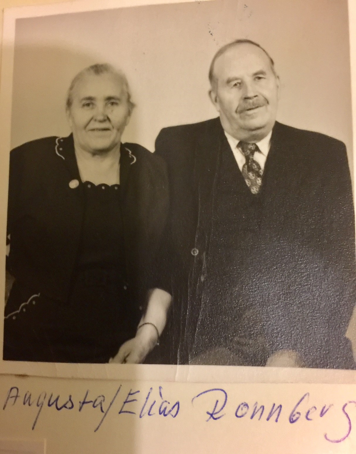 Elias och Augusta Rönnberg
